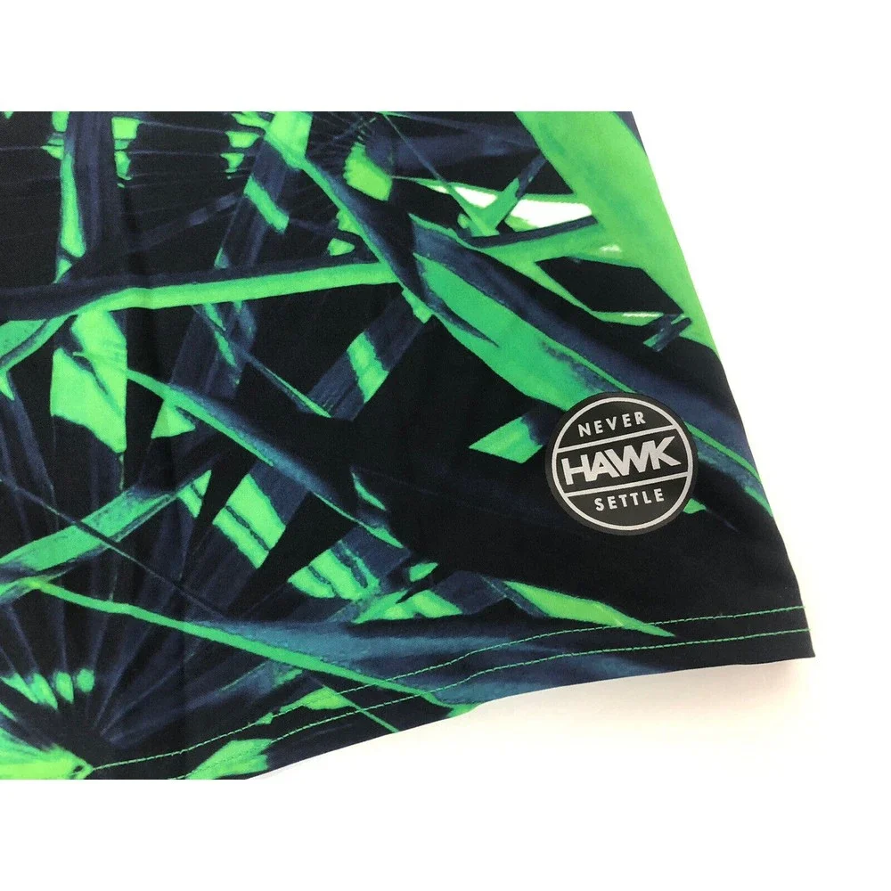 Tony Hawk Board Shorts 32 green black Reflex Stretch Beach Men